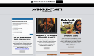 Lovepeoplenotcanete.wordpress.com thumbnail