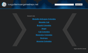 Luisguillermoangelrestrepo.net thumbnail