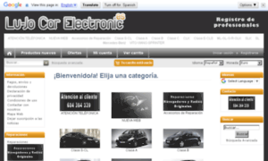 Lujocarelectronic.es thumbnail