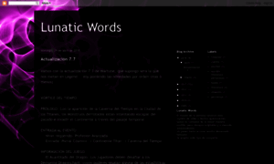 Lunaticwords.blogspot.com.es thumbnail