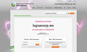 Lupuscorp.ws thumbnail