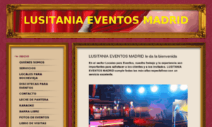 Lusitania-eventos-madrid.es thumbnail