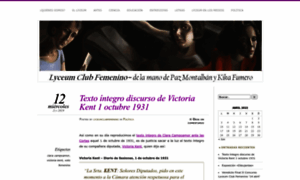 Lyceumclubfemenino.com thumbnail