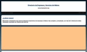 M.champoton.org thumbnail