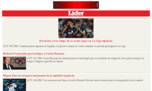 M.liderendeportes.com thumbnail