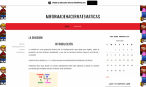 Maaaatematiques.wordpress.com thumbnail