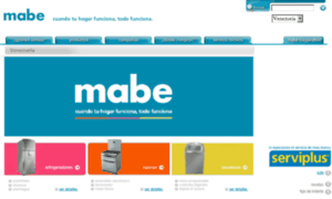 Mabe.com.ve thumbnail