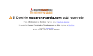 Macarenavarela.com thumbnail