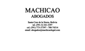 Machicaolegal.com thumbnail