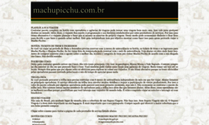 Machupicchu.com.br thumbnail