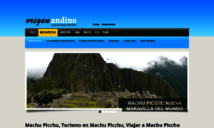 Machupicchu.origenandino.com thumbnail