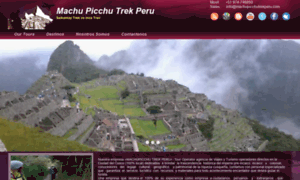 Machupicchutrekperu.com thumbnail