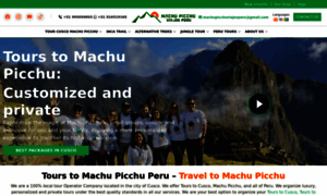 Machupicchuviajesperu.com thumbnail