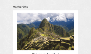 Machupichu.com.pe thumbnail