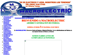 Macroelectric.com thumbnail