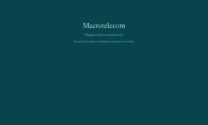 Macrotelecom.com thumbnail