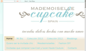 Mademoisellecupcake.es thumbnail