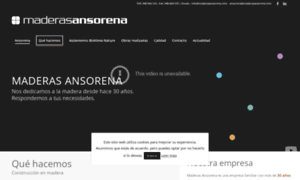 Maderasansorena.com thumbnail