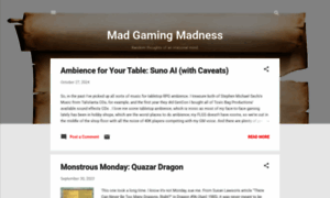 Madgamingmadness.blogspot.com thumbnail