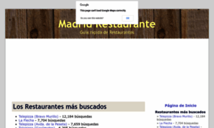 Madridrestaurante.net thumbnail