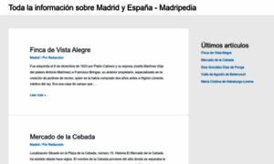 Madripedia.es thumbnail
