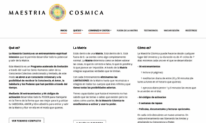 Maestriacosmica.com thumbnail