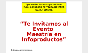 Maestriaeninfoproductos.com thumbnail