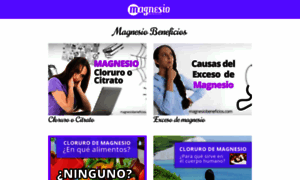 Magnesiobeneficios.com thumbnail