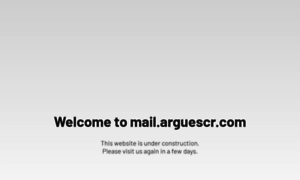 Mail.arguescr.com thumbnail