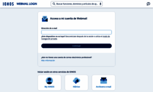 Mail.ionos.mx thumbnail