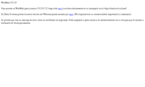 Mail.uclv.cu thumbnail