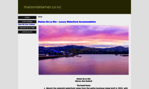 Maisondelamer.co.nz thumbnail