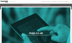 Maje.co.uk thumbnail