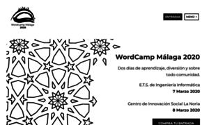 Malaga.wordcamp.org thumbnail