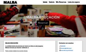 Malba.simplybook.me thumbnail