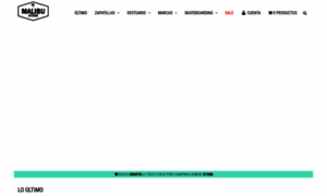Malibustore.cl thumbnail