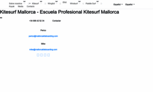 Mallorcakiteboarding.com thumbnail