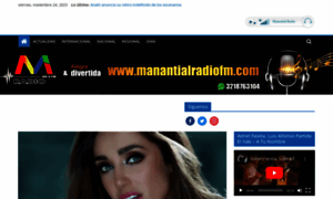 Manantialradiofm.com thumbnail