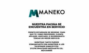 Maneko.com.mx thumbnail
