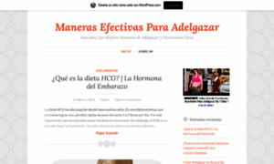 Manerasdeadelgazar.wordpress.com thumbnail