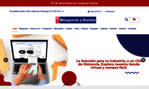Manguerasybandas.com thumbnail