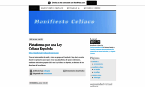 Manifiestoceliaco.wordpress.com thumbnail