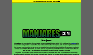 Manjares.com thumbnail