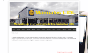 Manualeslidl.com thumbnail