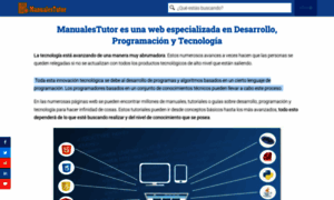 Manualestutor.com thumbnail
