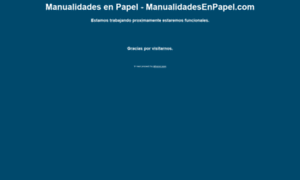 Manualidadesenpapel.com thumbnail