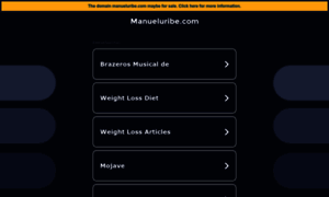 Manueluribe.com thumbnail