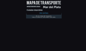 Mapadetransporte.com.ar thumbnail