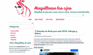 Maquillarselosojos.com thumbnail