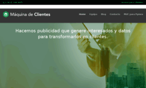 Maquinadeclientes.com thumbnail